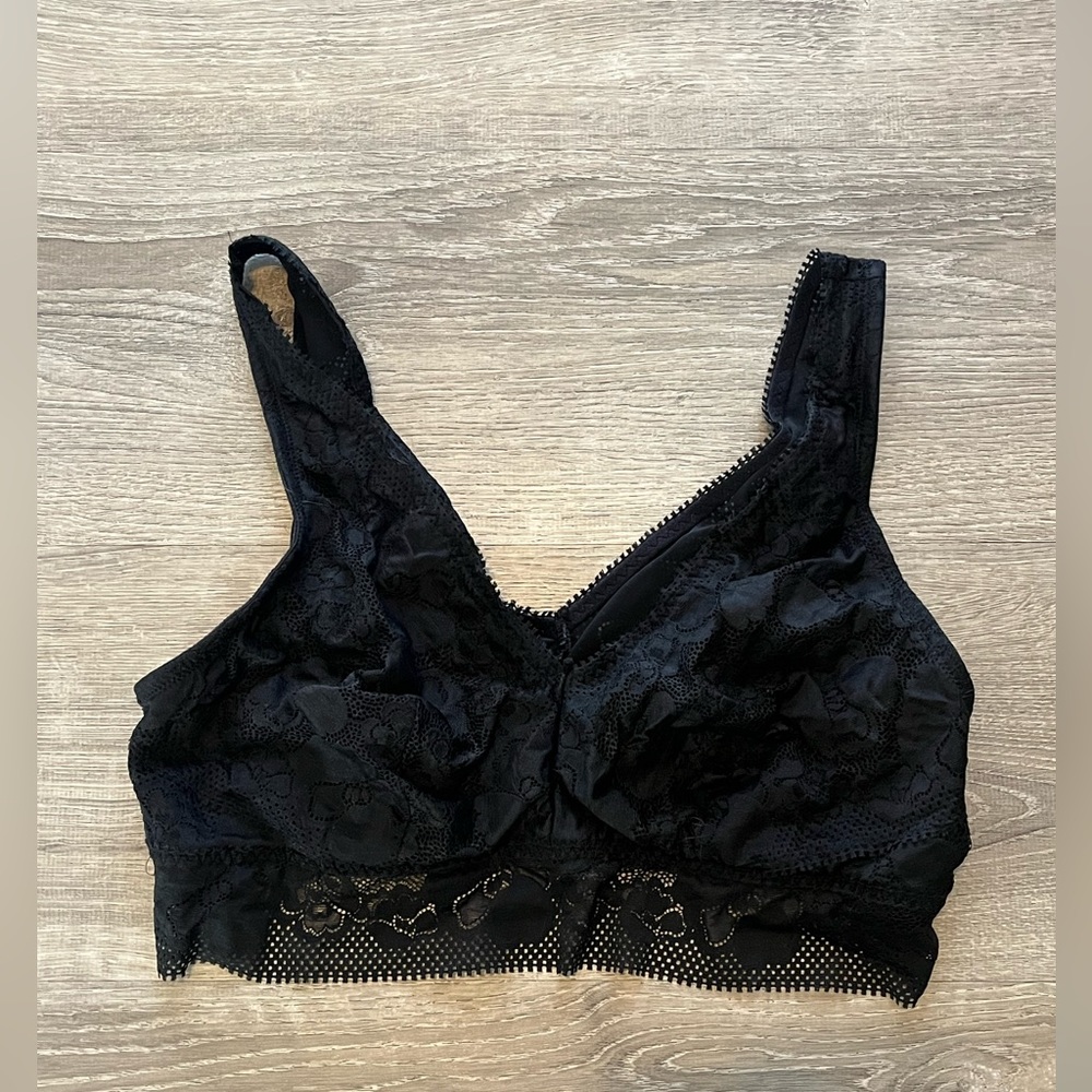 Aerie XXL black lace bralette
